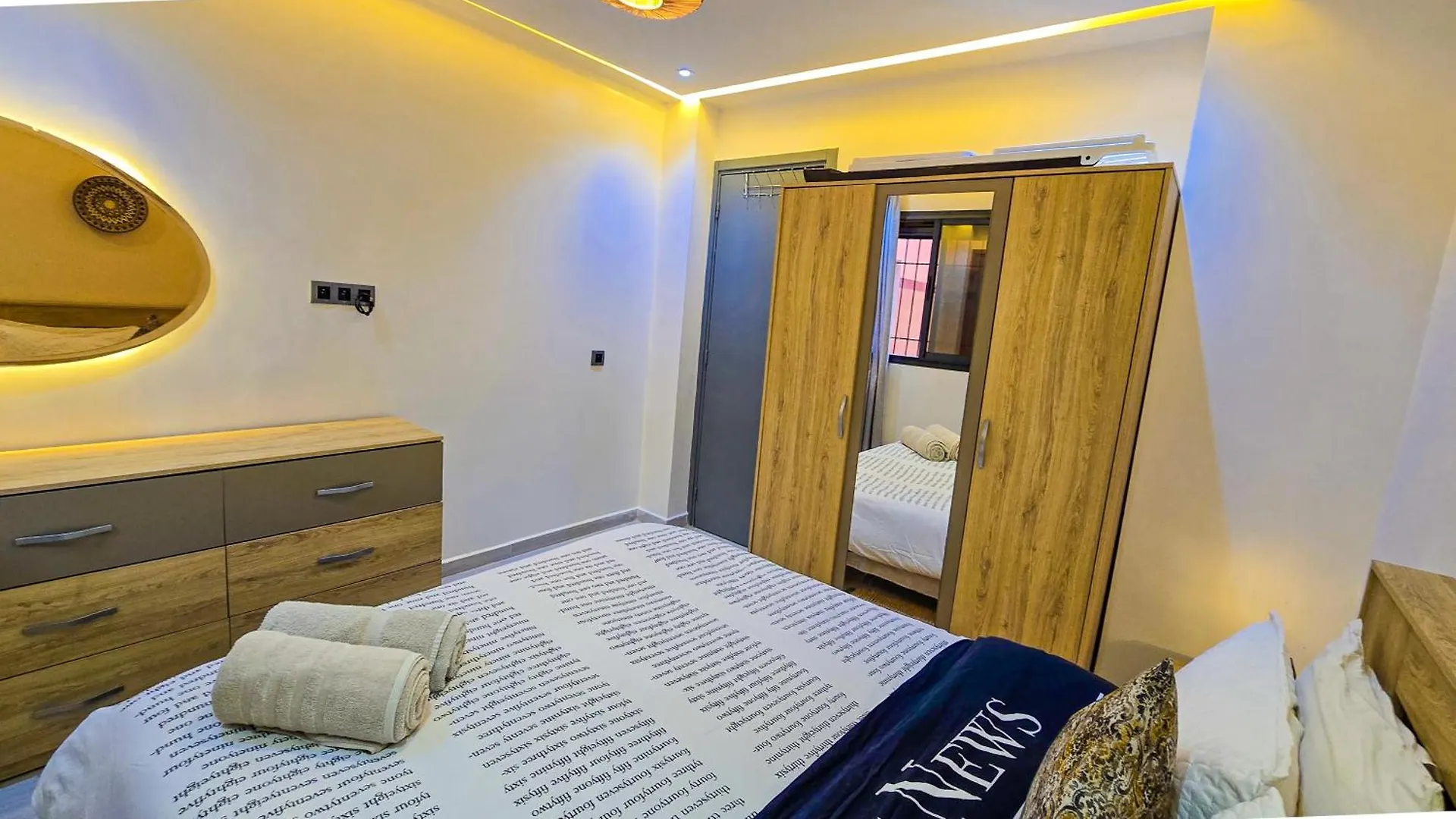 Appartement Chic Et Confortable, Netflix, Ps4 & Wi-Fi Centre Marrakech Marrákes 0*,